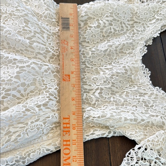 LoveShackFancy Alistair Silk Gown In White Size 4 - Picture 7 of 16